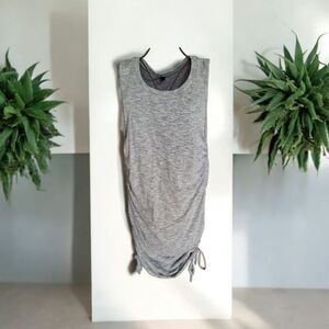 Gray Sleeveless Top